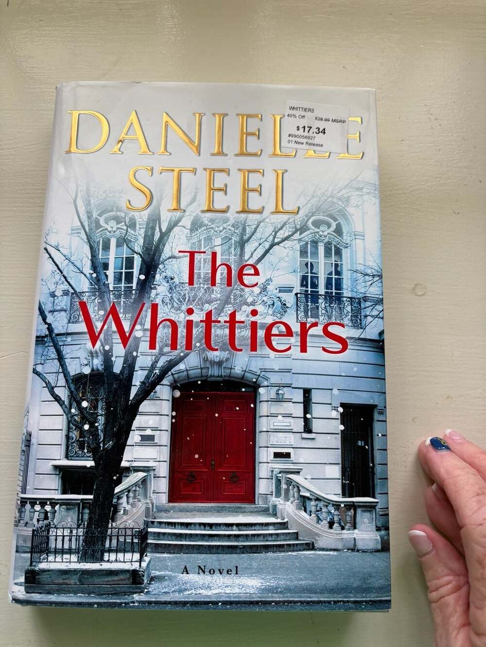 The Whittiers by Danielle Steel Hardcover Novel